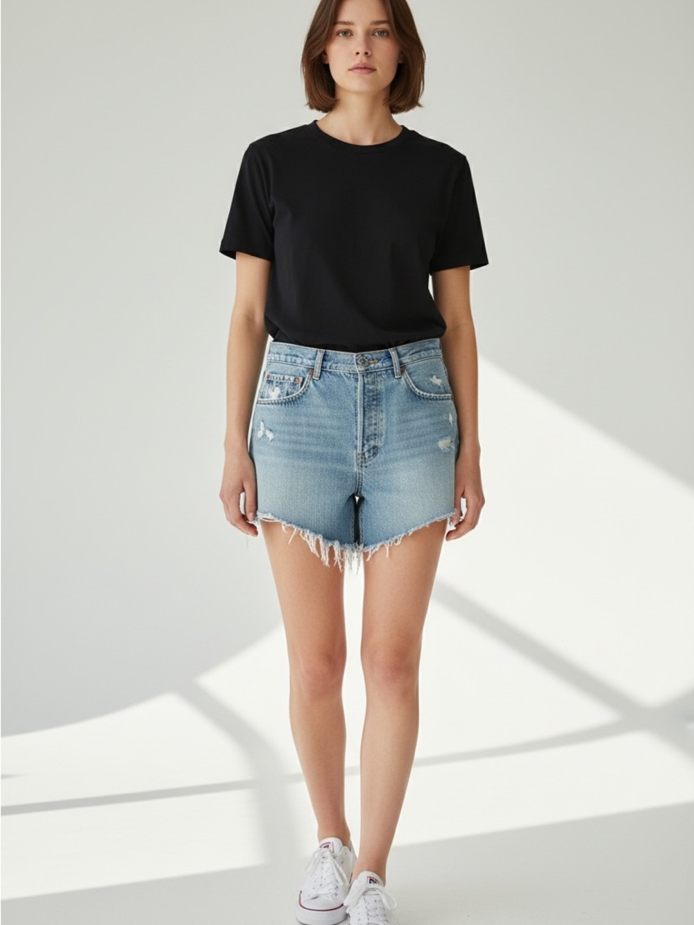 Agolde Light Blue Denim Jeans - Classic High-Rise Style